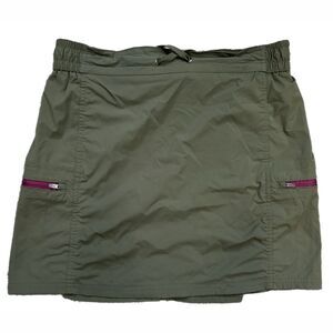 Pacific Trail Small Golf Skort Skirt Active Fitness Outdoor Zip Pockets Green
